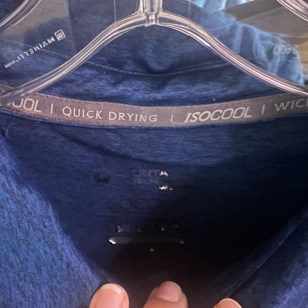 Mountain Warehouse ISOCOOL men’s blue polo - Picture 4 of 4